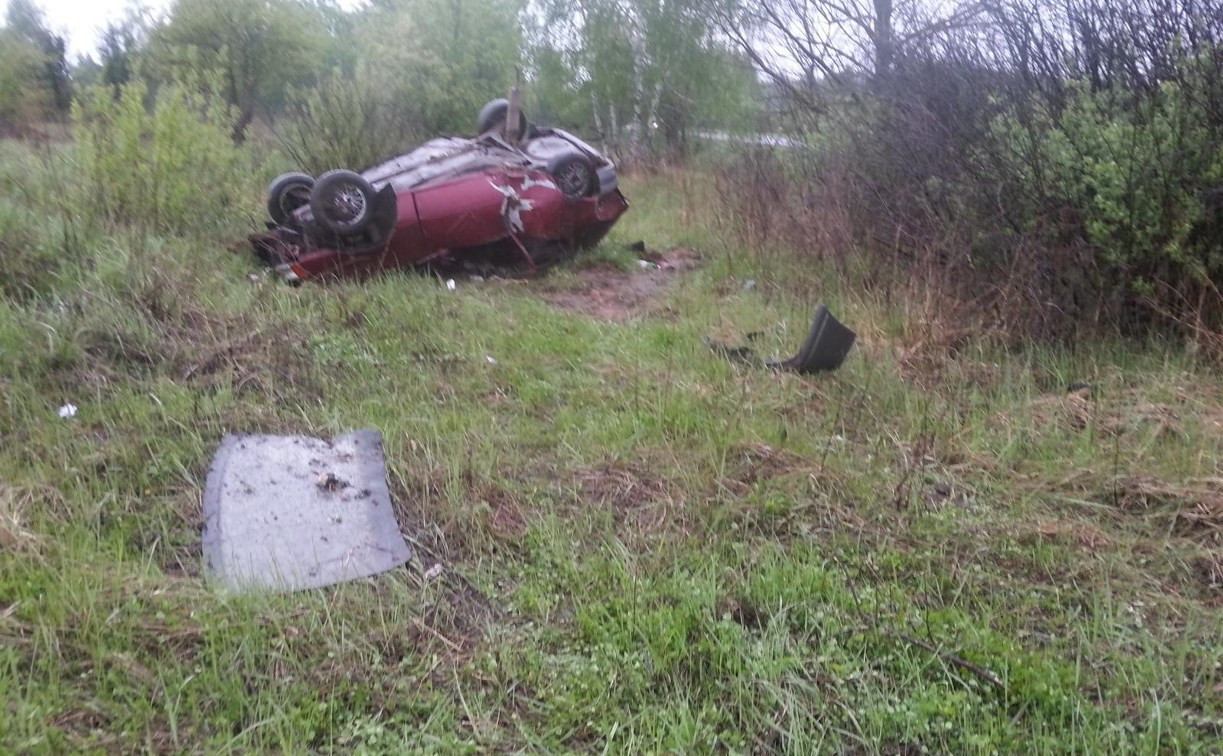 На выходных в авариях в Тульской области пострадали трое несовершеннолетних