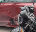 В Туле водитель авто сбил девушку на мотоцикле