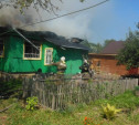 В Алексине пожар в жилом доме тушили 12 человек