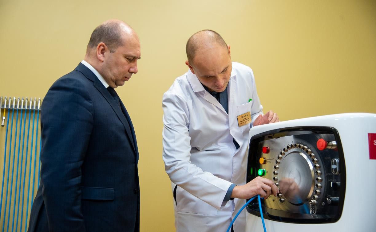 В Тульском онкодиспансере появился инновационный аппарат для брахитерапии