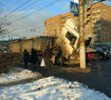 В Туле на Зеленстрое из-за сломанного грузовика образовалась пробка