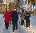 В Туле на Рождество активные пенсионеры прошли 10 000 шагов