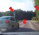 В Туле водитель легковушки решил, что можно обгонять на «зебре»