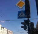 На ул. Гоголевской сломались светофоры