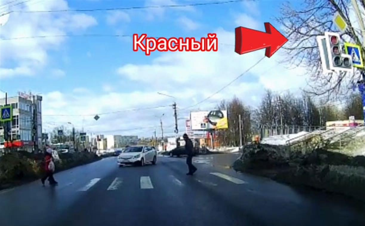 «Накажи автохама»: проехал перекресток и пешеходный переход на красный