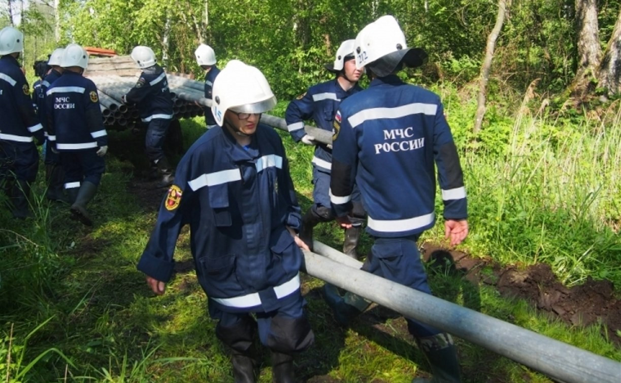 Тульские спасатели помогают тверским коллегам в предупреждении природных пожаров