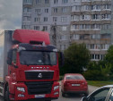 На ул. Вильямса водитель большегруза нарушил ПДД