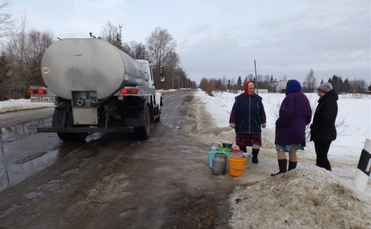 Жители деревни в Белёвском районе больше полугода живут без воды
