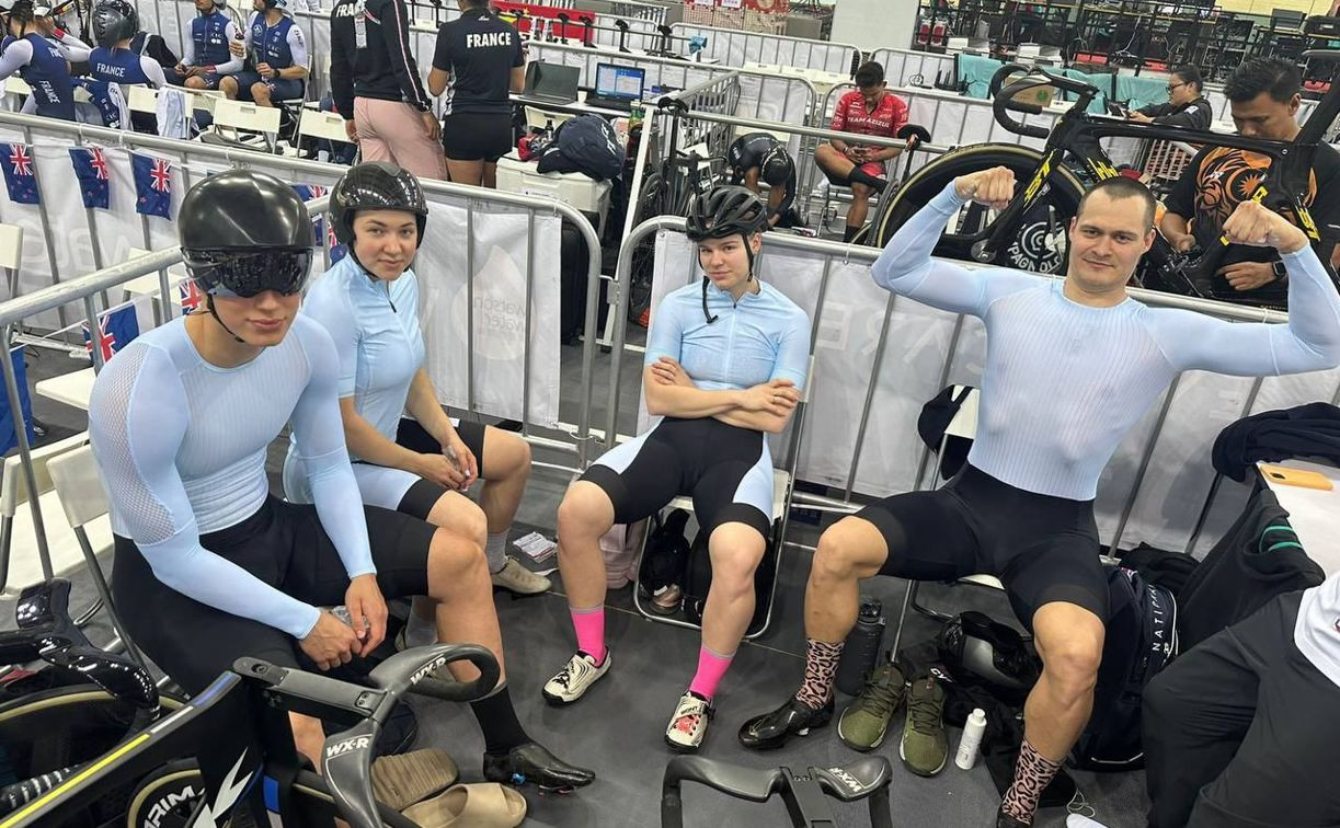 Тульский велогонщик Александр Дубченко прибыл в Гонконг для участия в Кубке наций