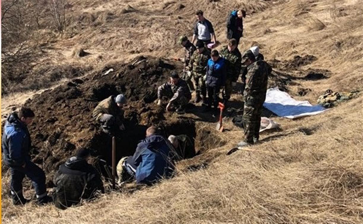 В Тульской области найдены останки двух солдат вермахта