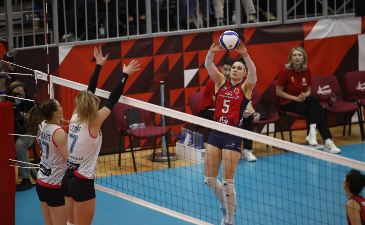 «Тулица» проиграла волейболисткам из Московской области