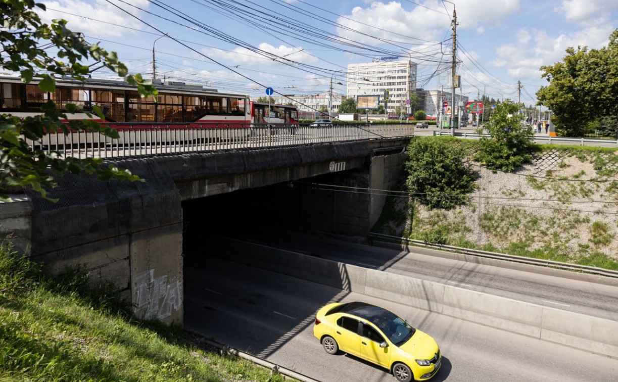 Как в Туле продвигается ремонт Орловского путепровода 