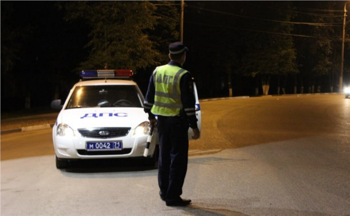 Ночью в Туле сотрудники ДПС устроили погоню за пьяным водителем