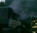 Ночью 7 июня в Одоеве сгорела грузовая «Газель»