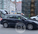 На проспекте Ленина столкнулись Opel и BMW