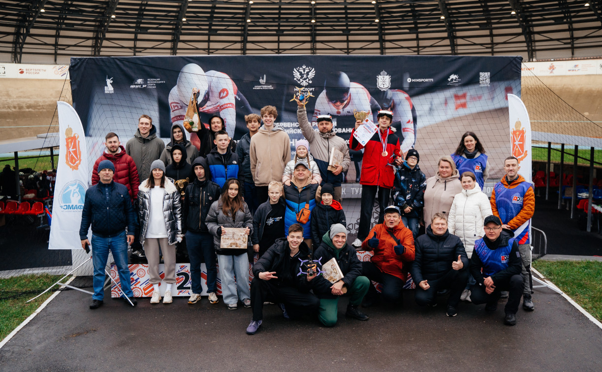 На Тульском велотреке прошли первенство и чемпионат России по авиамодельному спорту