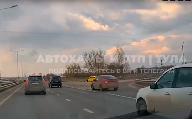 На Восточном обводе нарушитель ПДД едва не устроил серьезное ДТП