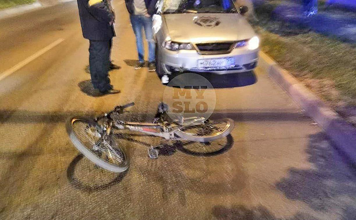 На ул. Луначарского в Туле сбили велосипедиста