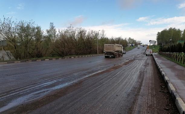 С 1 по 6 мая на Щекинском шоссе ограничат движение из-за ремонта