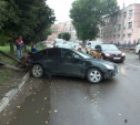 В Туле пьяный водитель врезался в дорожный знак