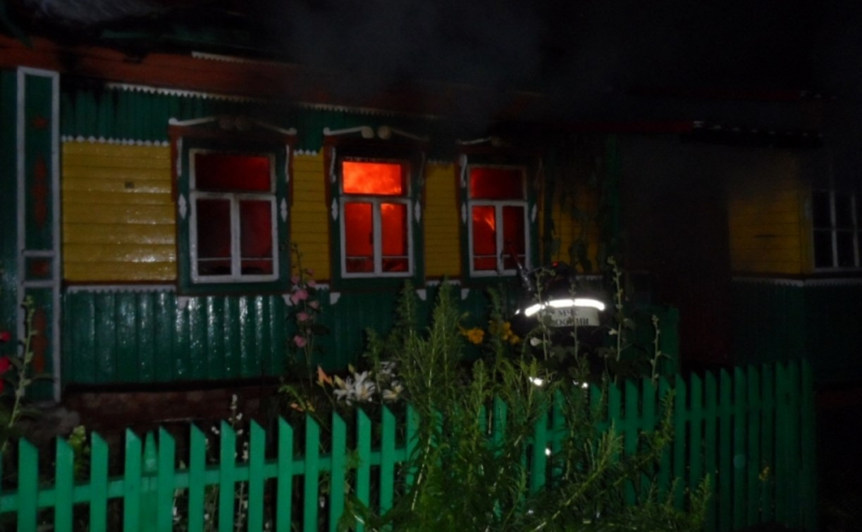 В Суворовском районе при пожаре погибла женщина