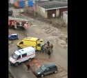 Очевидцы: в Новомосковске мужчина облил себя бензином и угрожал взорвать дом 