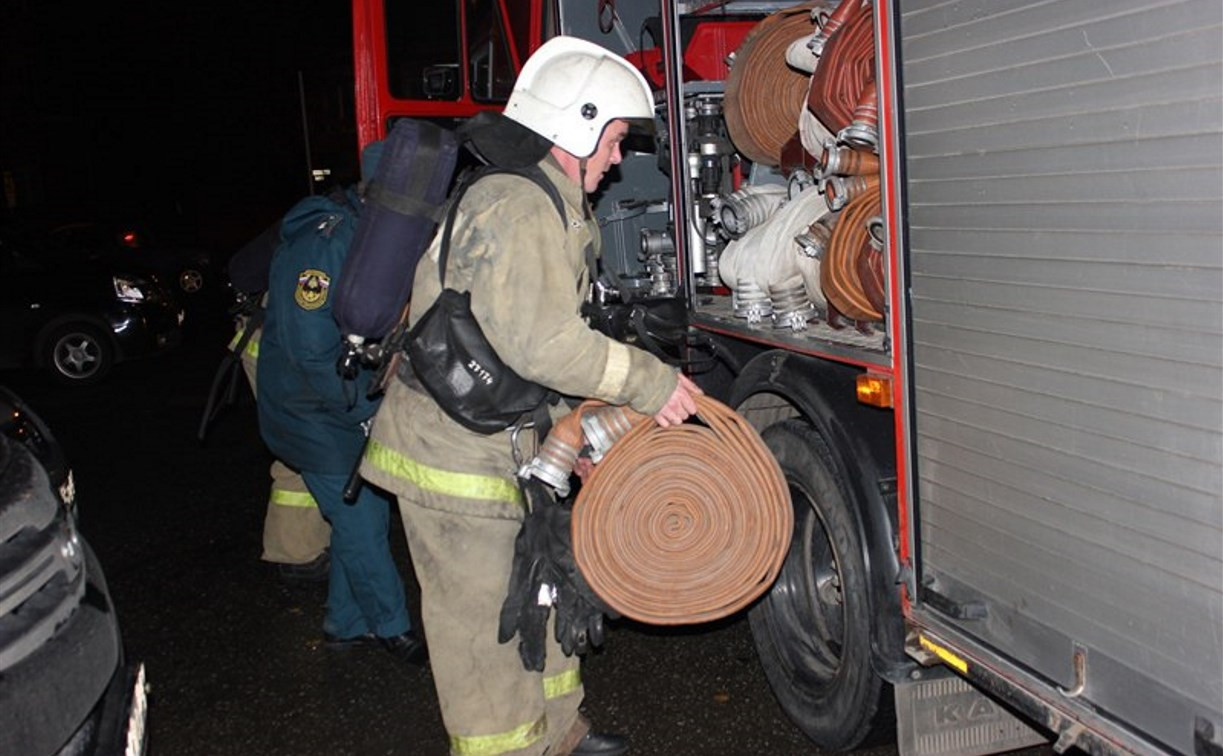 Тульским пожарным устроили серьезную проверку