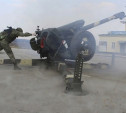 В Тульской области десантники устроили стрельбу из боевых орудий