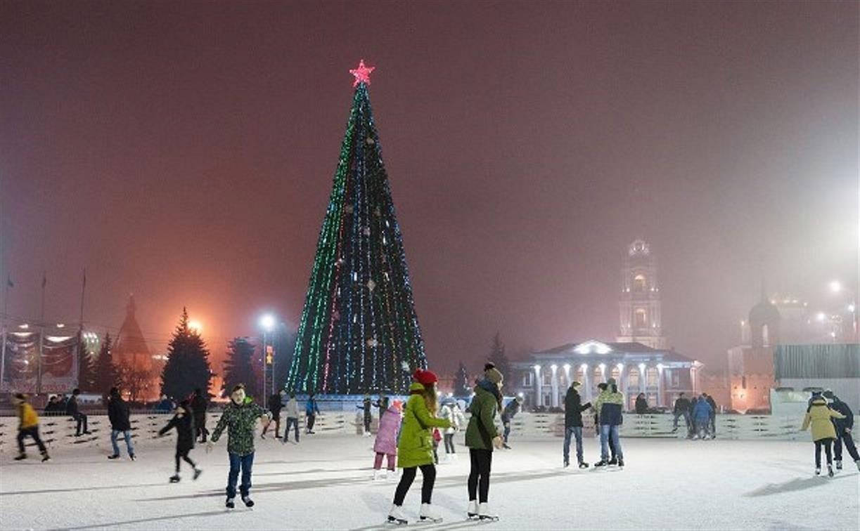 За установку главной новогодней елки Тула заплатит 3,4 млн рублей