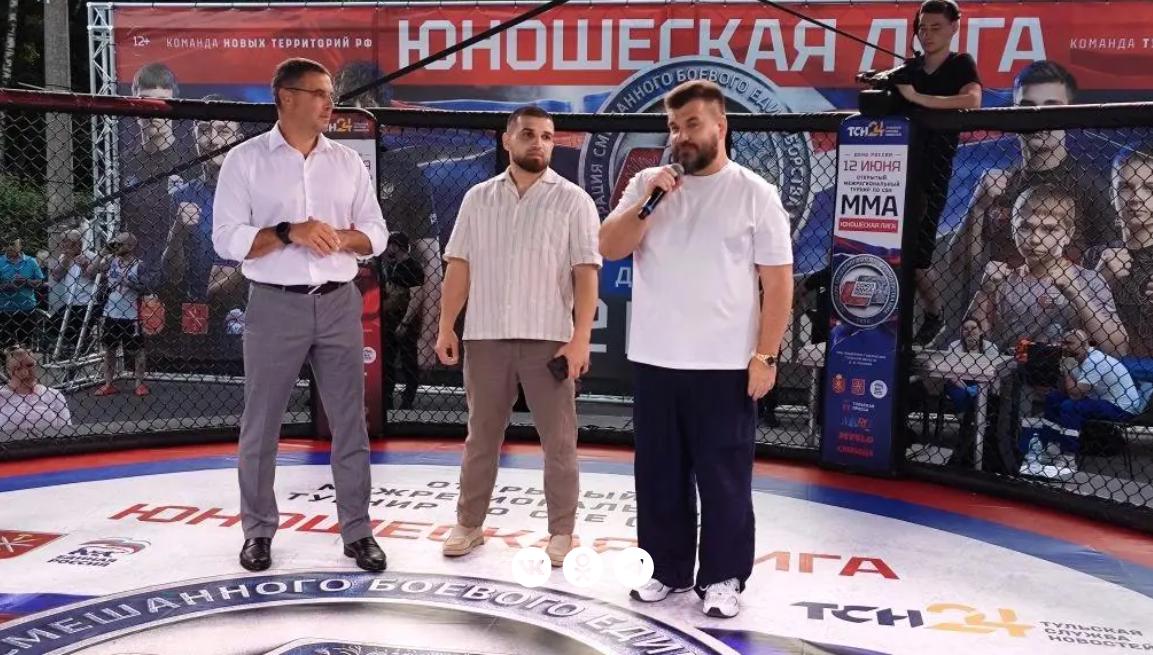 Илья Степанов объявил об уходе с поста главы федерации MMA Тульской области