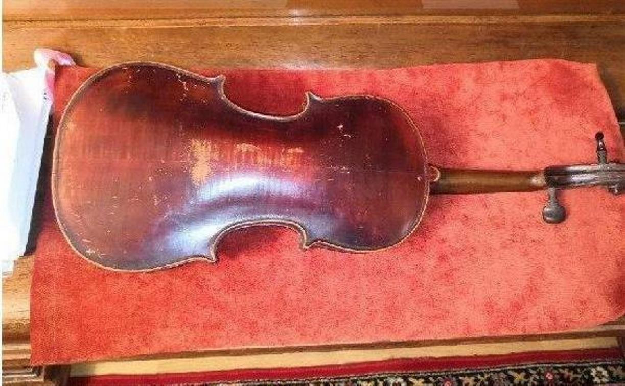 Найденная в Тульской области «скрипка Страдивари» оказалась немецкой подделкой