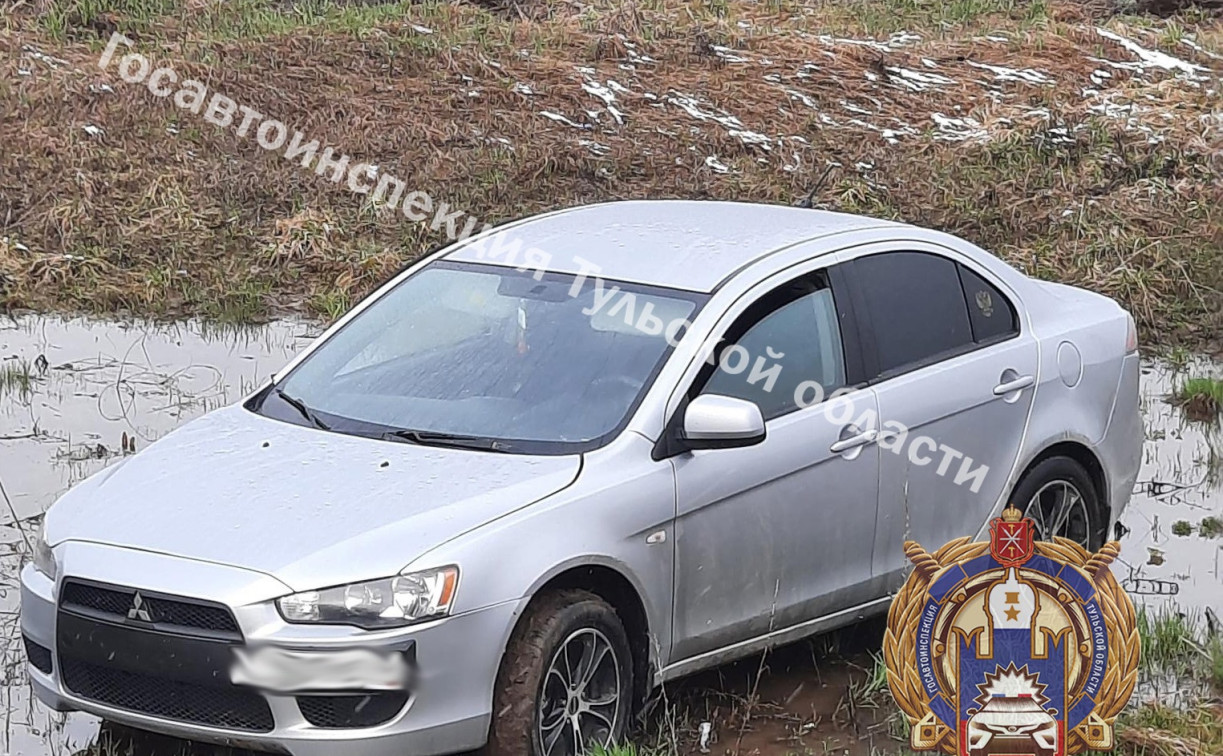 В Ясногорском районе водитель Mitsubishi при выезде протаранил Matiz 