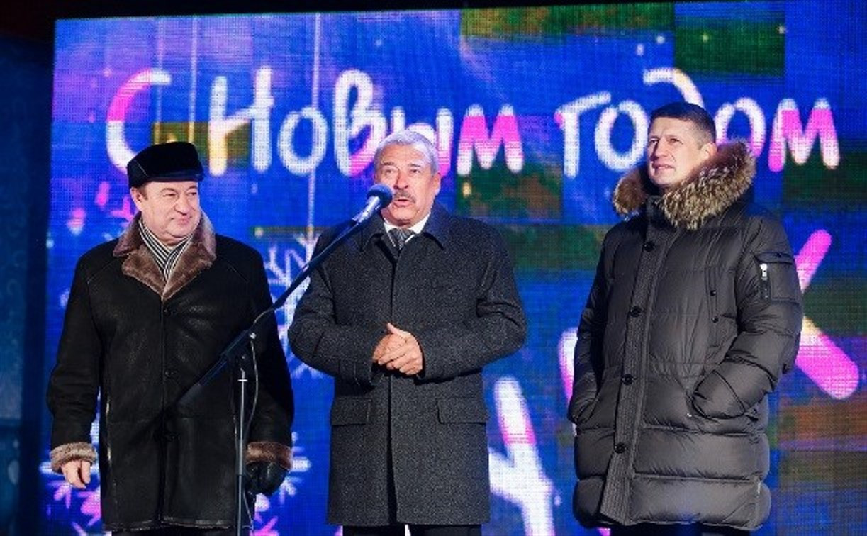 Юрий Цкипури и Евгений Авилов поздравили туляков 