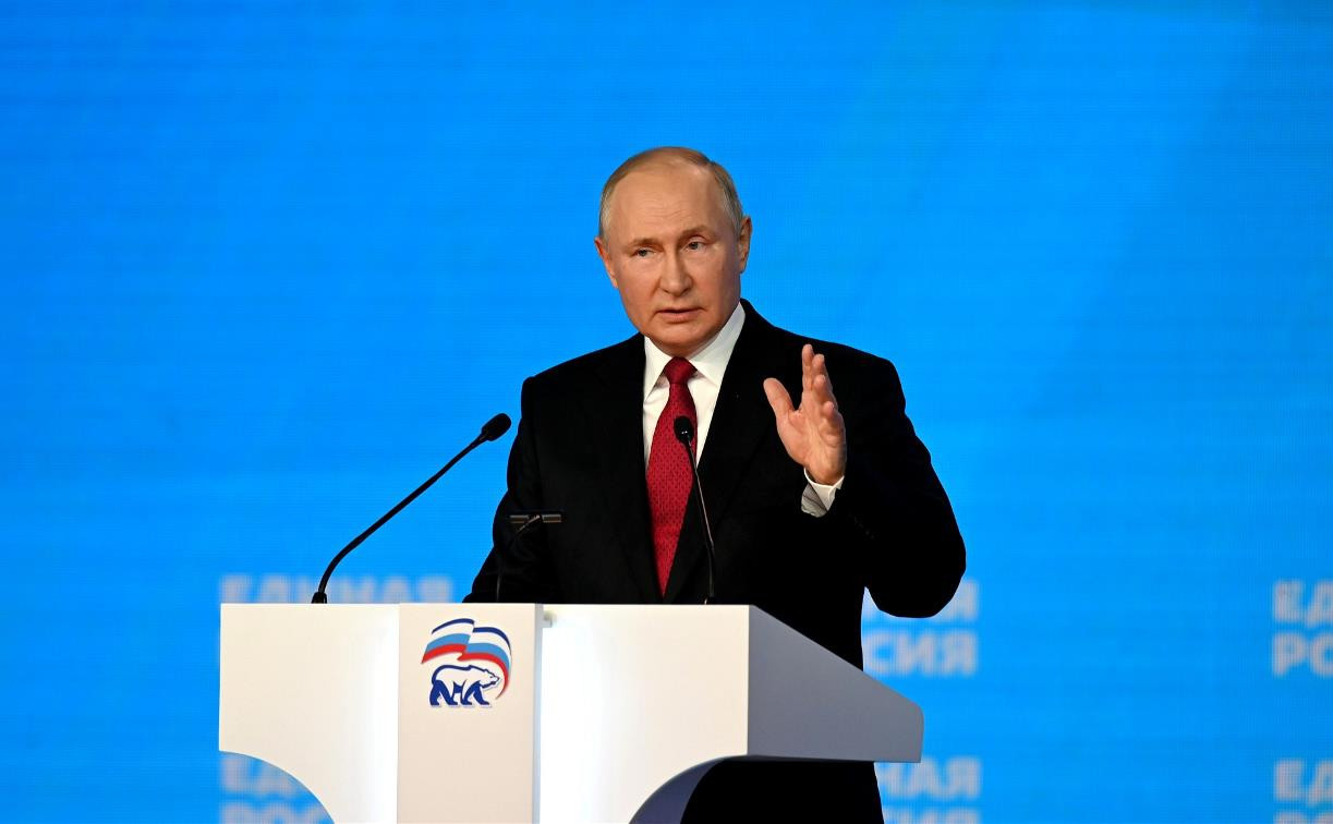 Владимир Путин: «На представителей «Единой России» можно положиться»