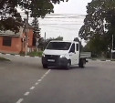 В Туле водитель чудом увернулся от нарушителя на грузовой ГАЗели