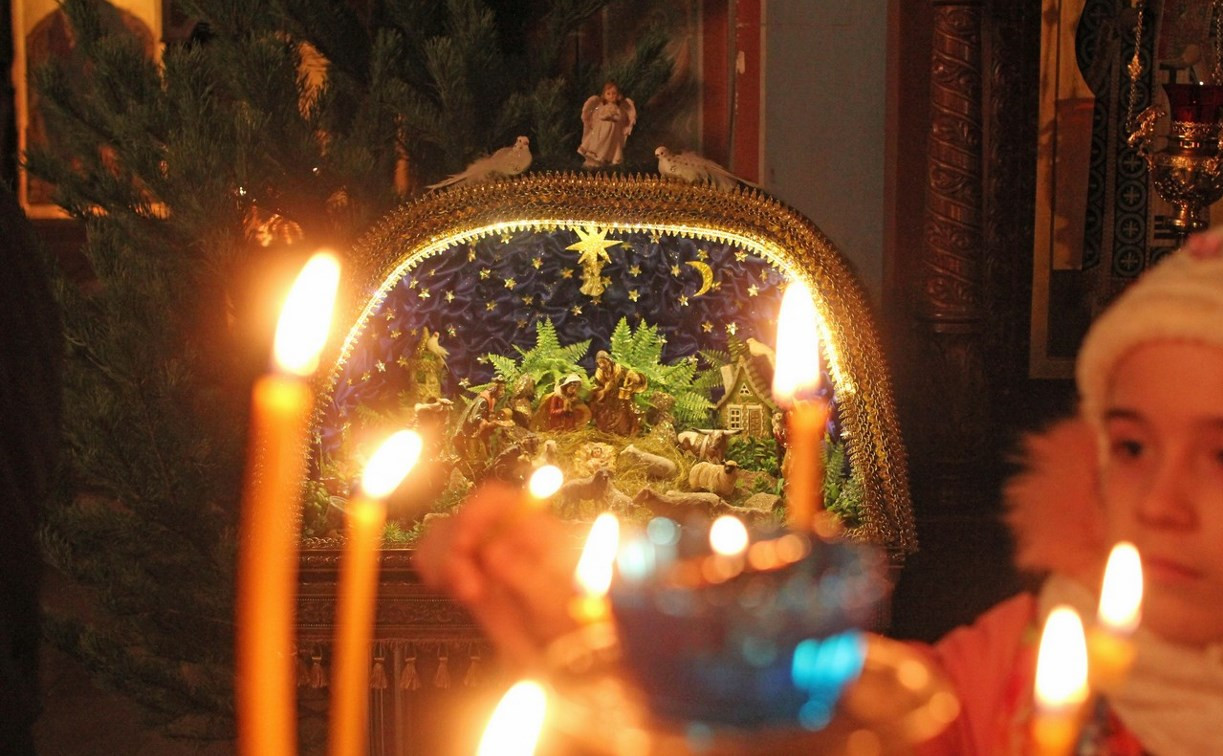 В тульских православных храмах прошли Рождественские богослужения