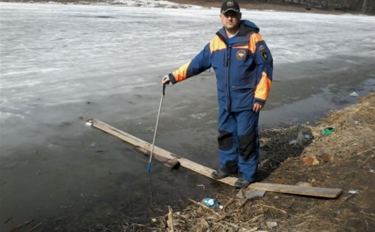 МЧС: «Лед на тульских водохранилищах и прудах уже отошел от берега»
