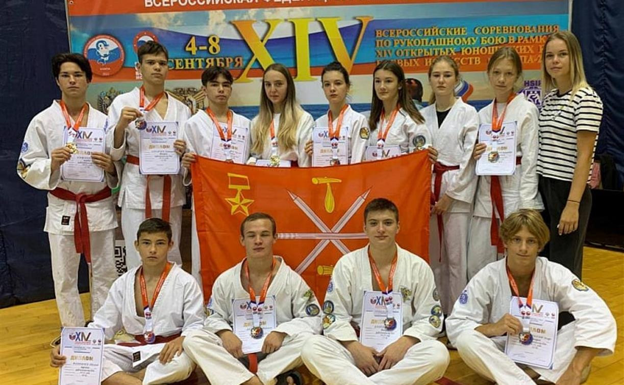 Туляки выиграли медали на юношеских играх боевых искусств