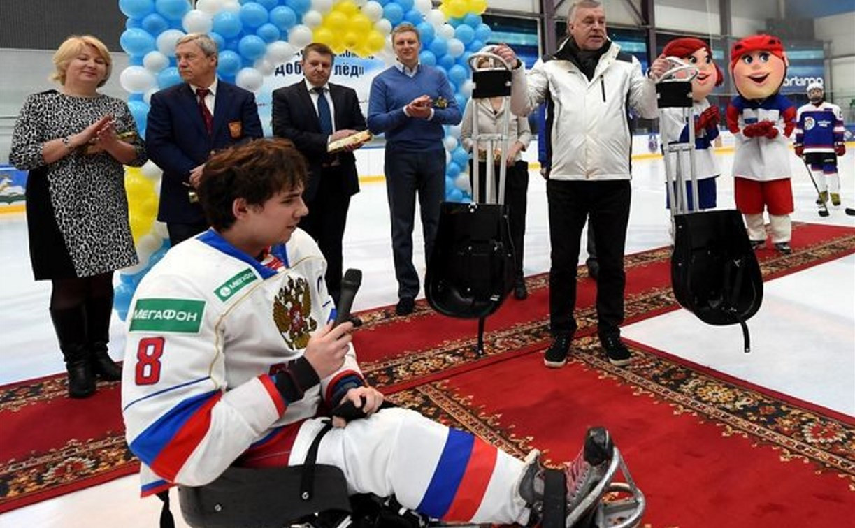 Тульские следж-сани протестирует сборная России