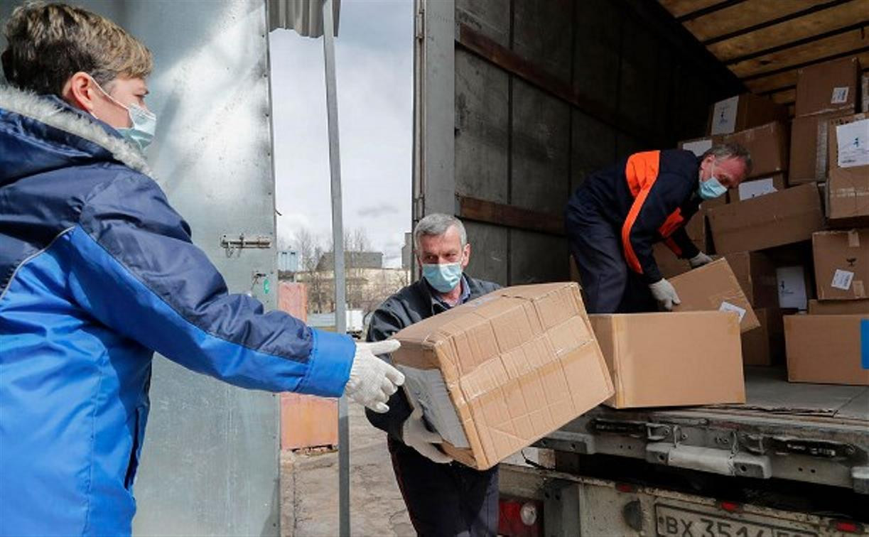 В Тульскую область поступило более 850 тысяч медицинских масок