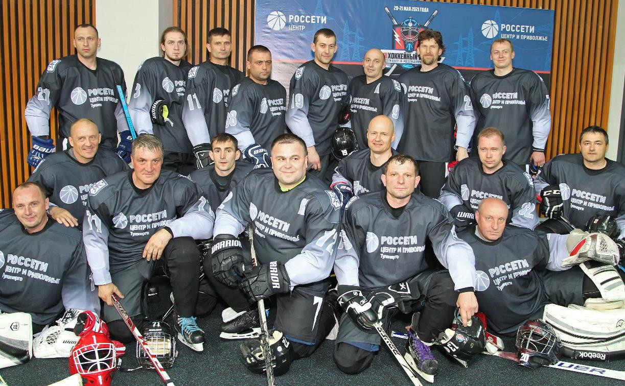 Команда «Тулэнерго» стала призером хоккейного турнира среди филиалов «Россети Центр» и «Россети Центр и Приволжье»