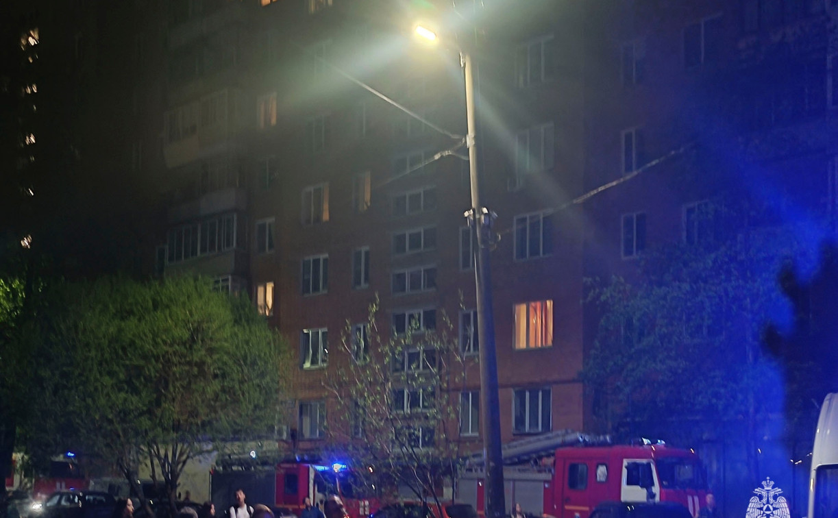 При пожаре на Красноармейском в Туле пострадала женщина 