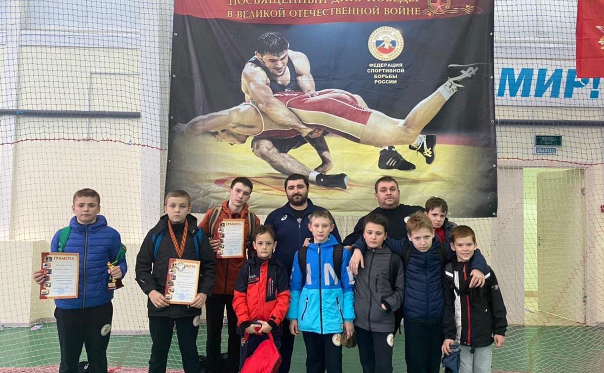 Тульские борцы завоевали медали на всероссийских соревнованиях