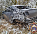 В Узловском районе молодой водитель на Mazda едва не угробил свою 12-летнюю пассажирку