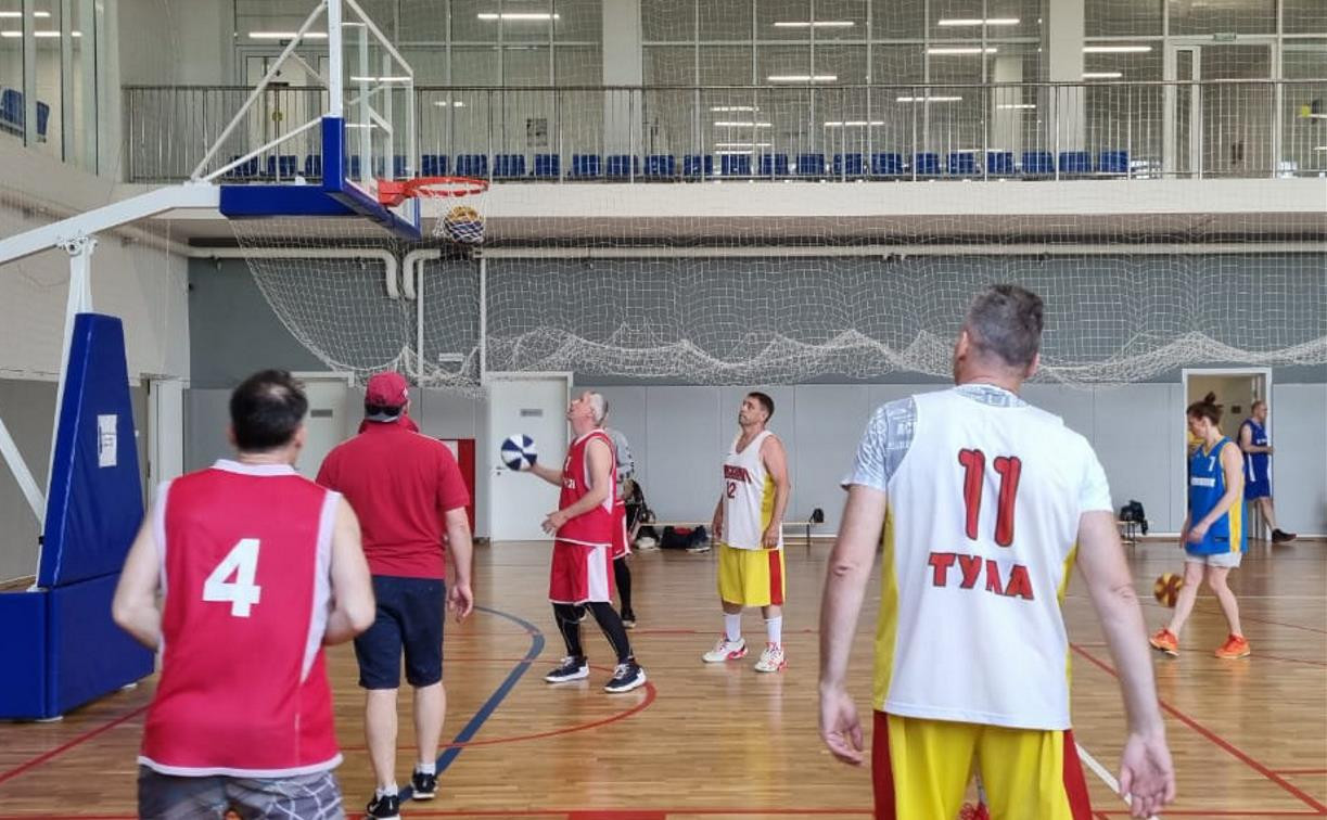 В Туле проходит Первенство ЦФО по баскетболу среди ветеранов