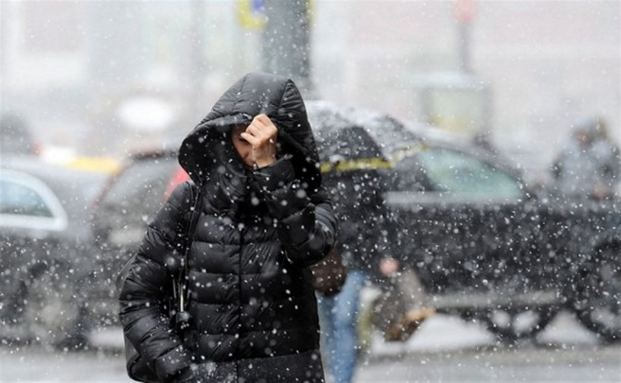 Метеопредупреждение МЧС: в Тульской области ожидается гололедица, снег и сильный ветер