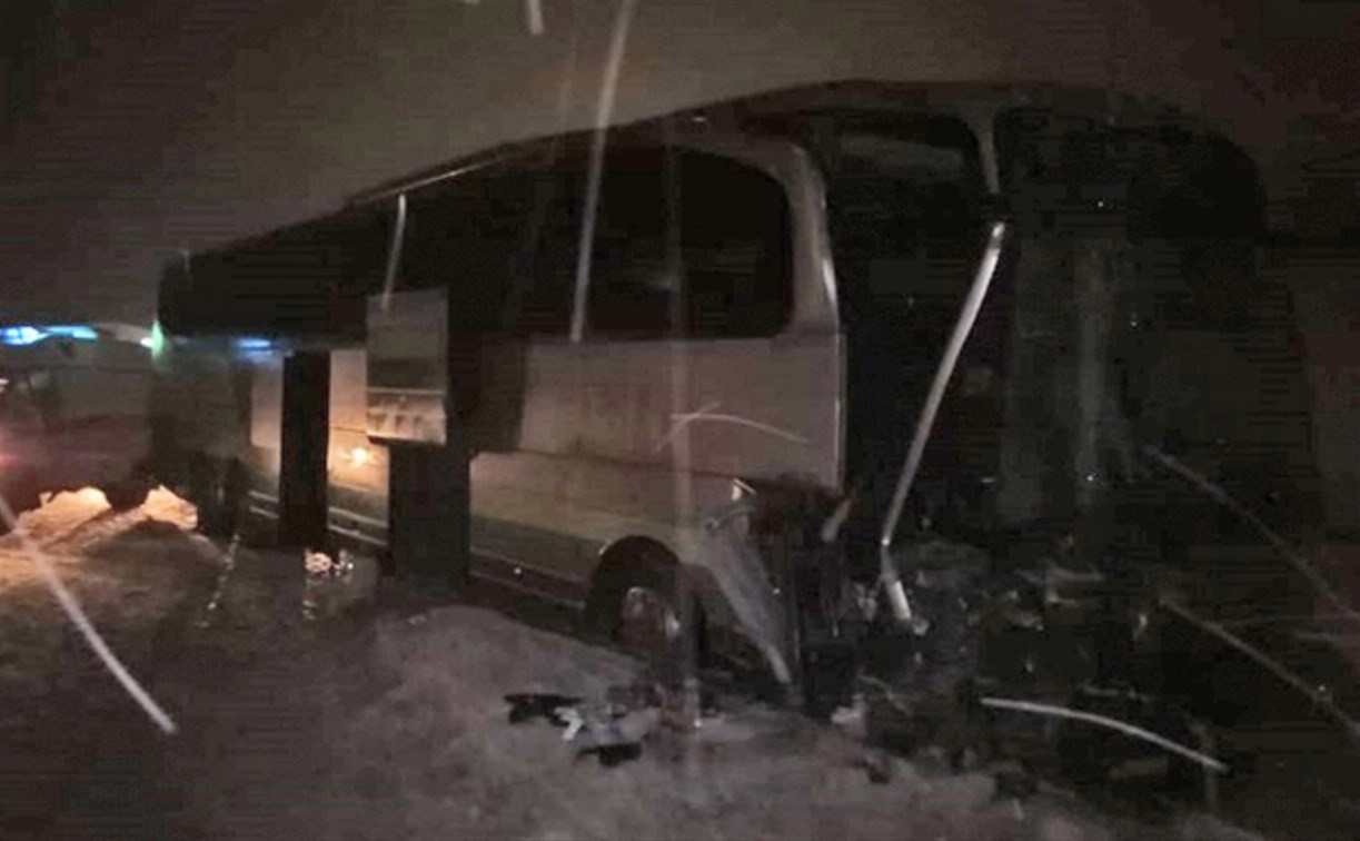 В ДТП с автобусом «Москва-Белгород» в Тульской области пострадали 5 человек