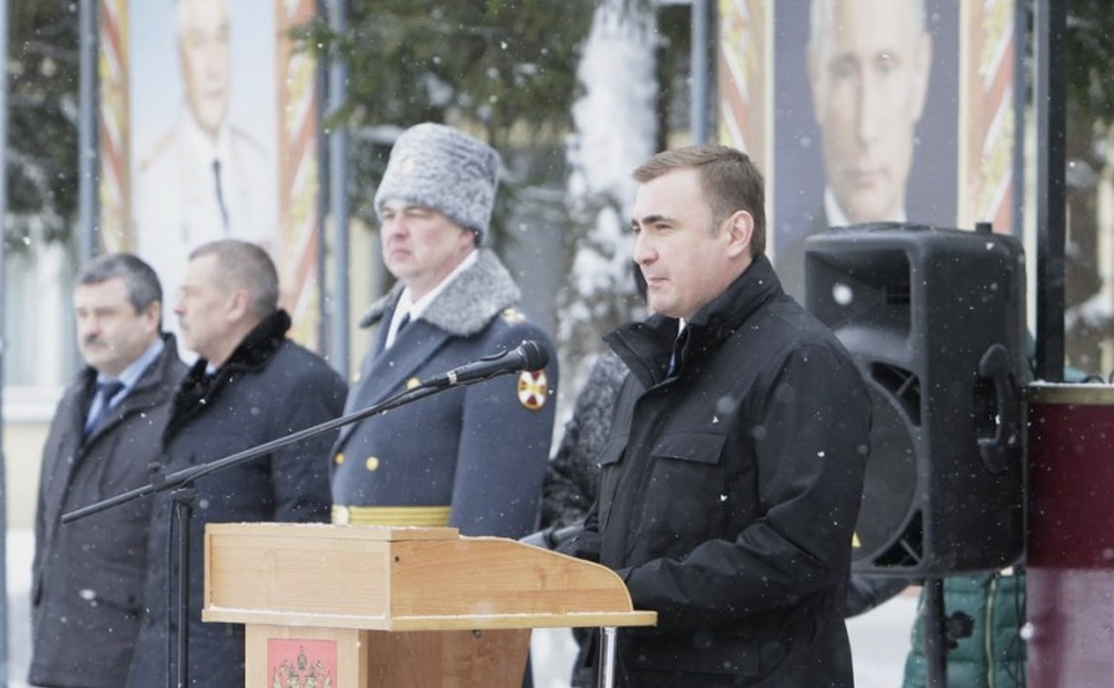 В Туле отпраздновали 205-ю годовщину со Дня образования Внутренних войск МВД России