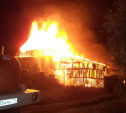 В крупном пожаре в Щекино погибла пожилая женщина