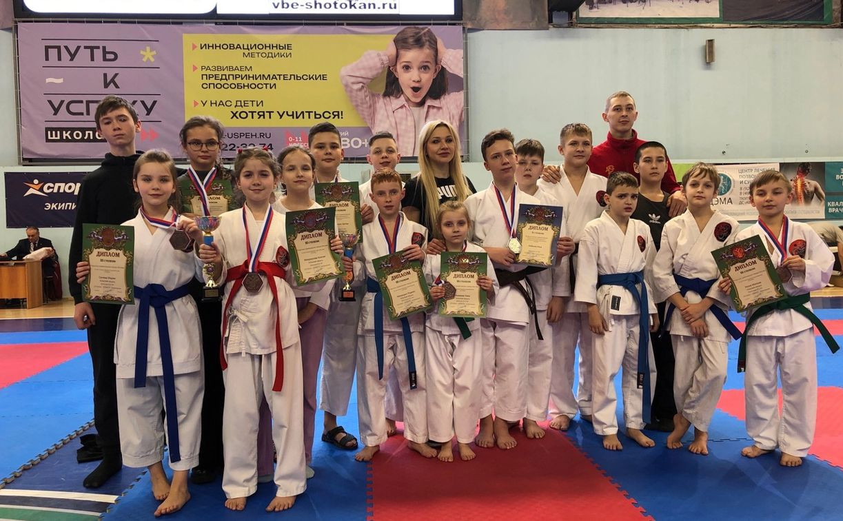 Юные спортсмены из Тульской области завоевали медали на соревнованиях по восточным боевым единоборствам